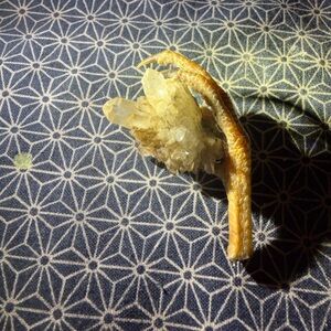 Crystal Cluster with chicken foot